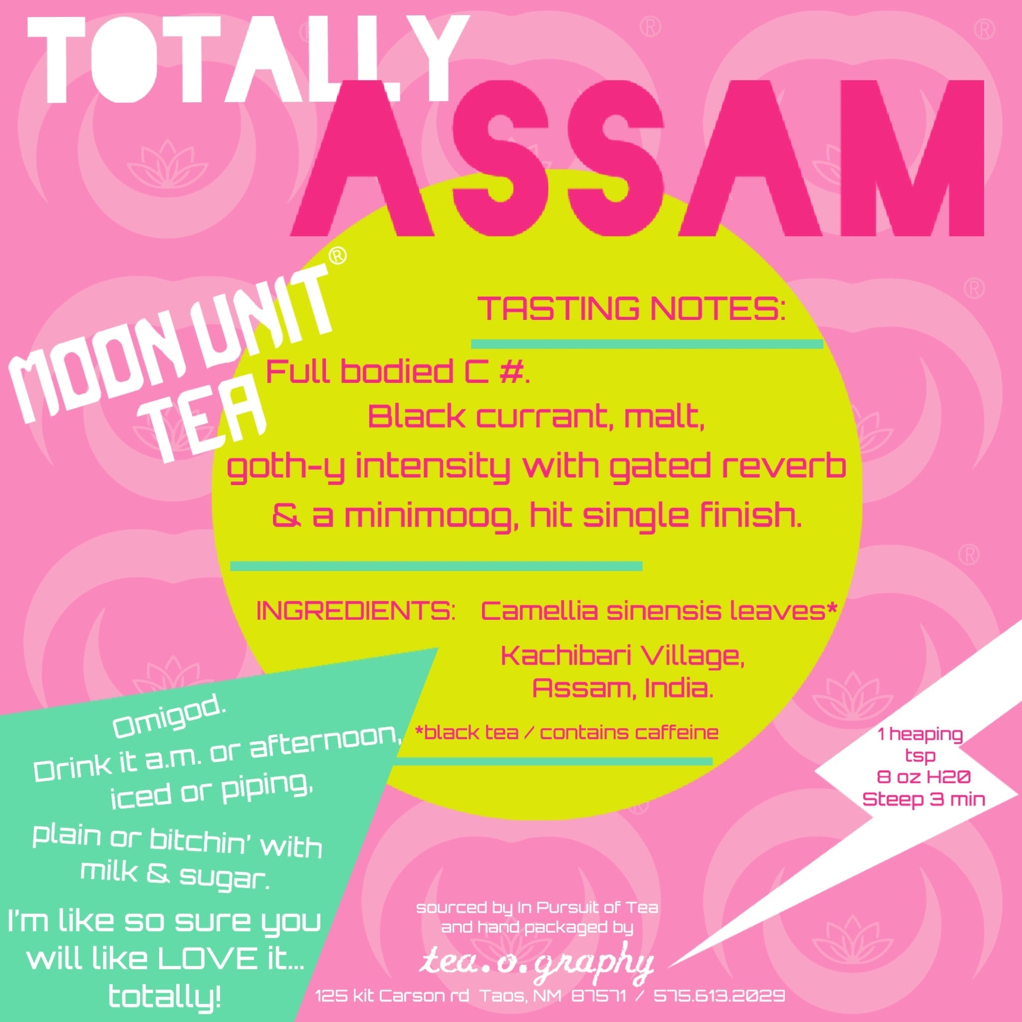 Moon Unit® tea : totally assam